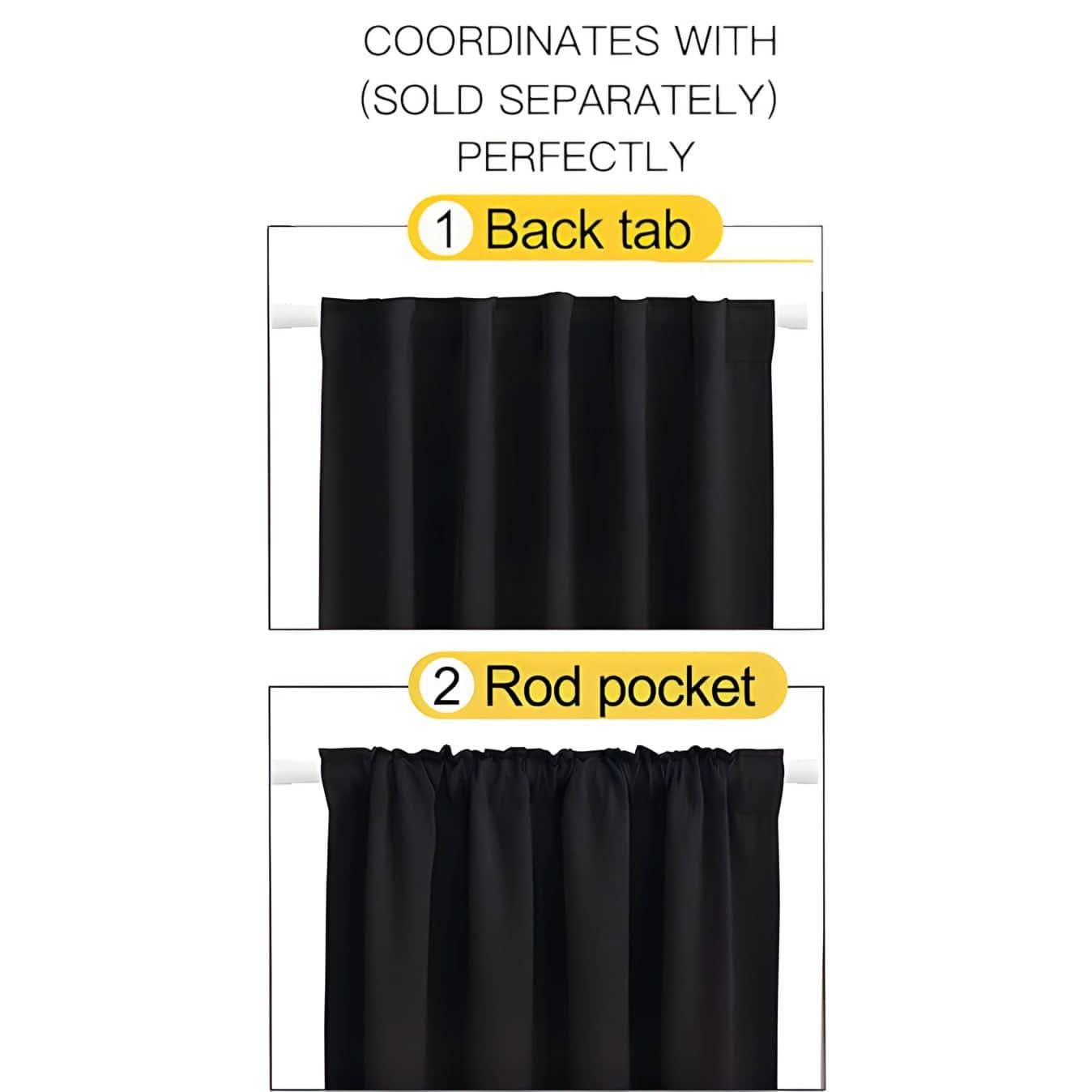 ستارة لون أسود