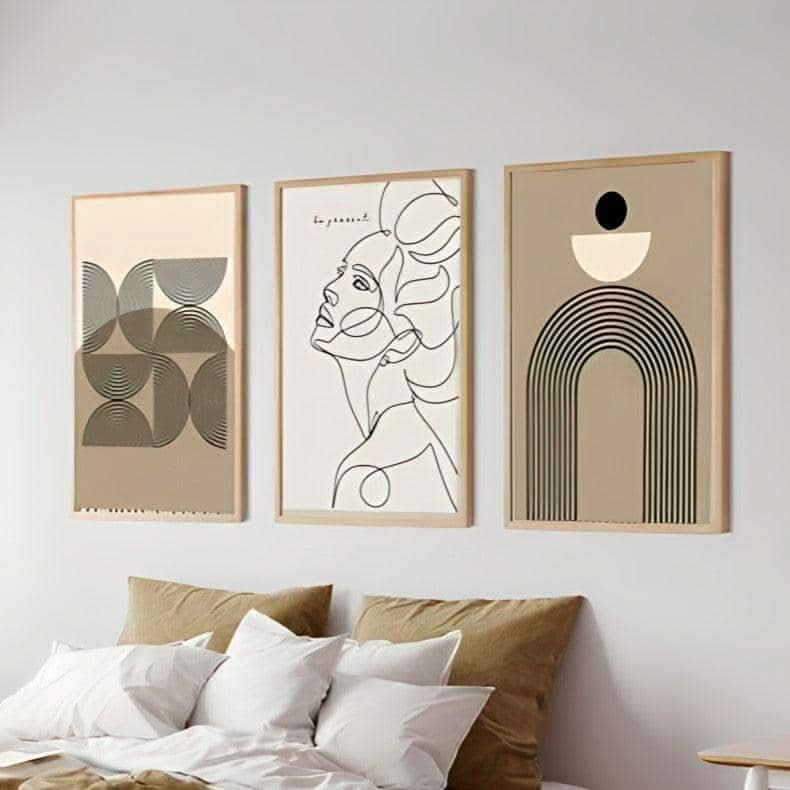 طقم لوحات حائط معلقة 120*60 سم