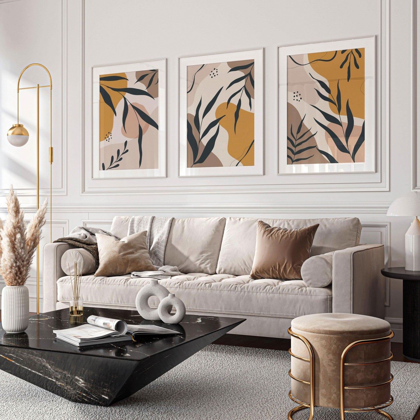 طقم لوحات120*60 سم