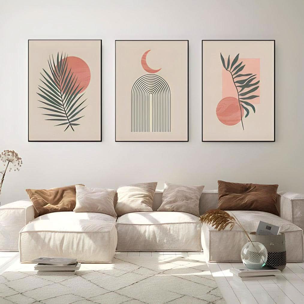 طقم لوحات حائط معلقة 120*60 سم