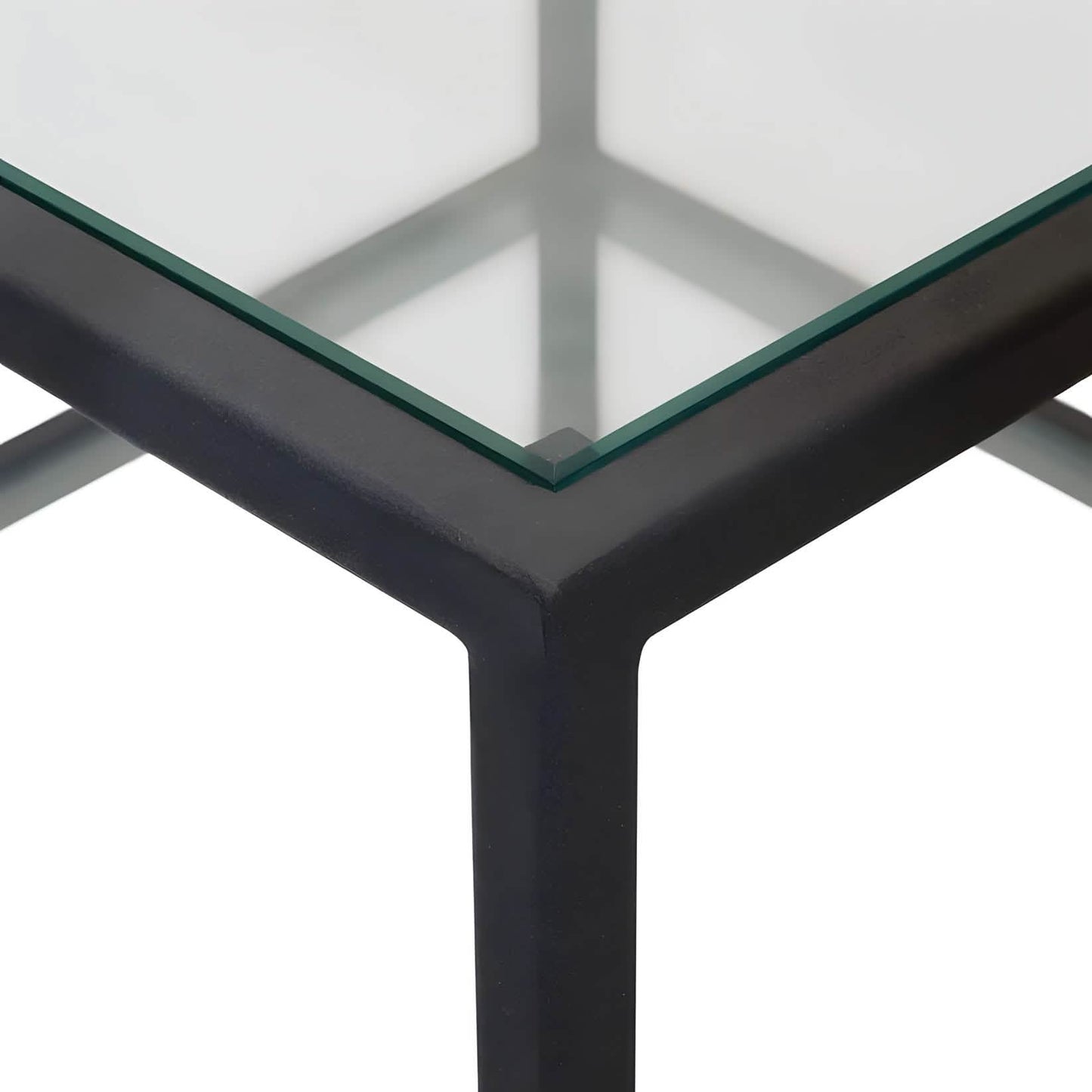 طاولة جانبية زجاج