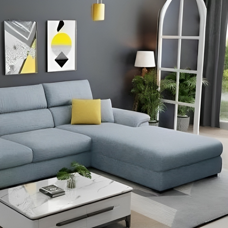 كنبة حرف L عصرية