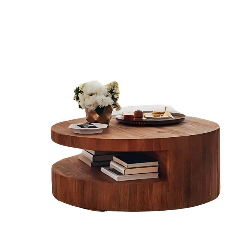 طاولة قهوة ام دي اف