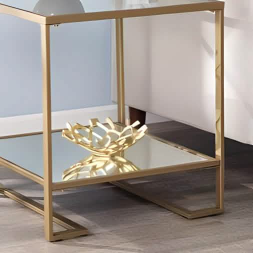 ترابيزة جانبية زجاج