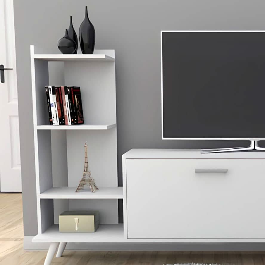 طاولة تلفاز ام دي اف