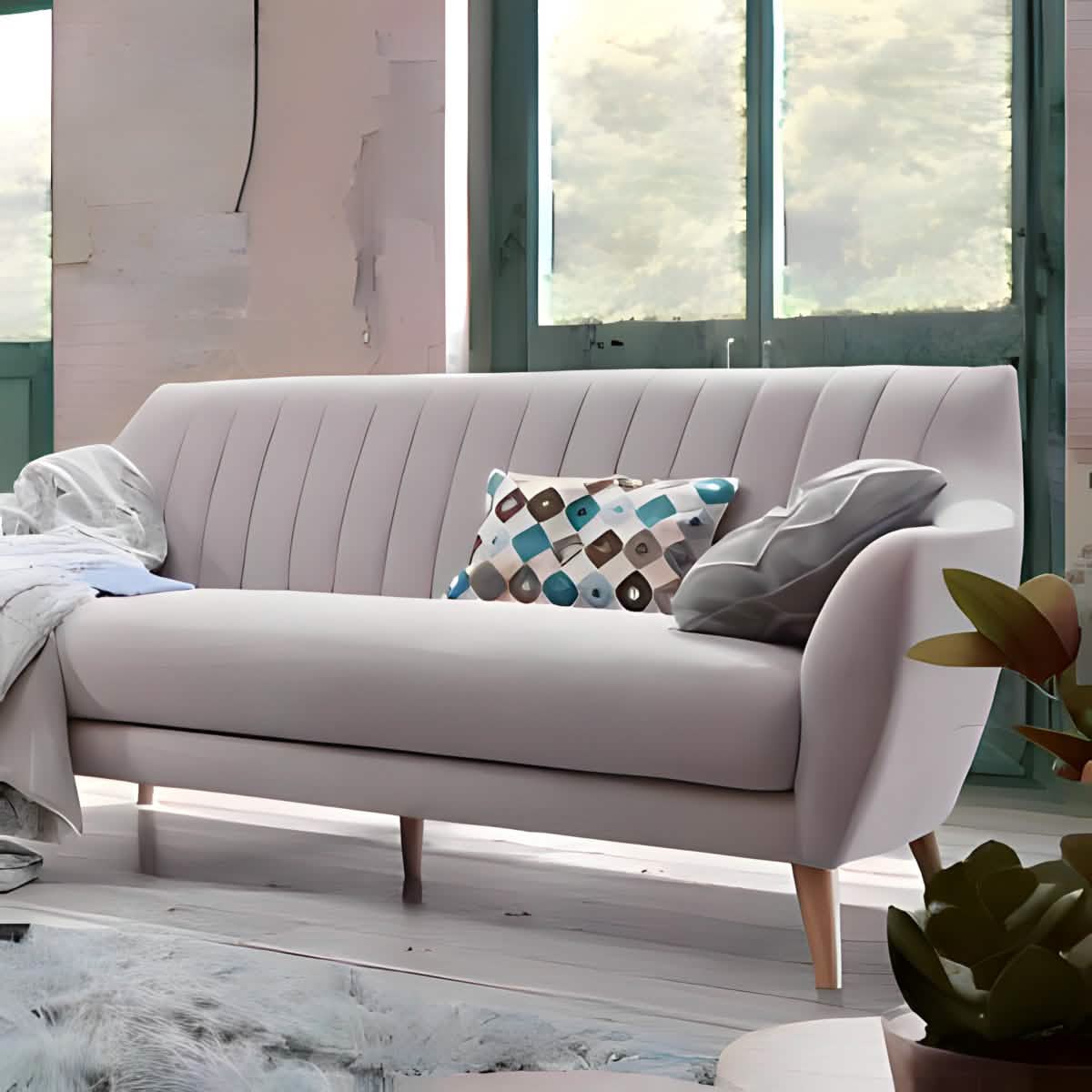 كنبة خشب زان