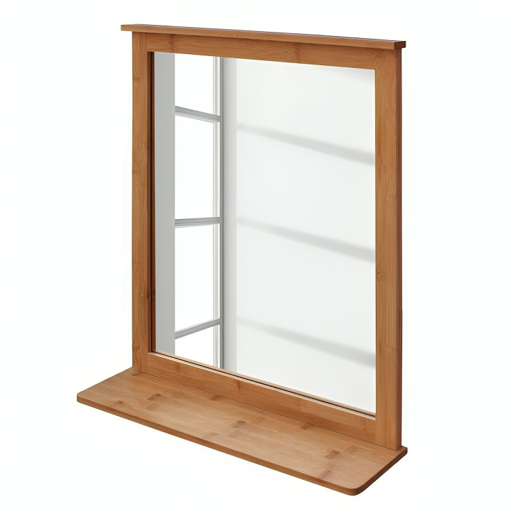 مرايا حائط مزودة برف بسيط