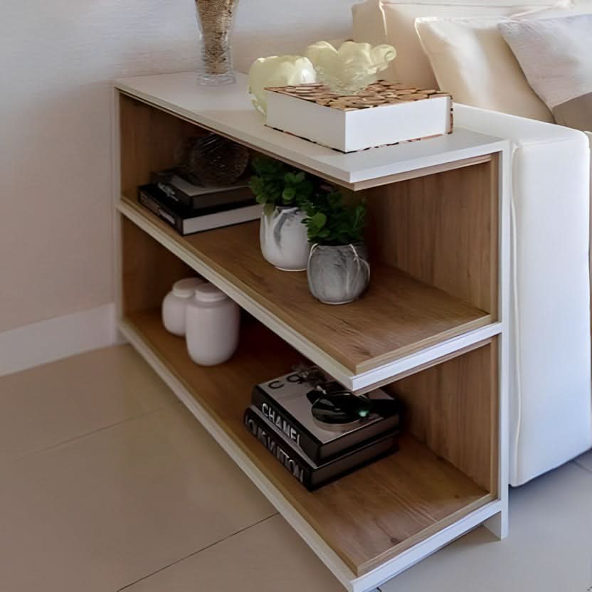 طاولة جانبية خشبي برفين