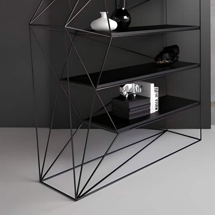 وحدة أرفف معدن