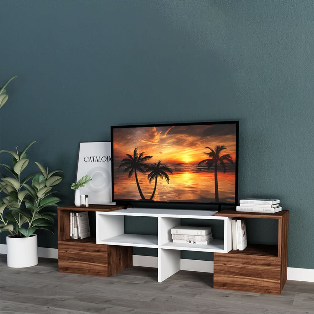 طاولة تلفاز بتصميم جذاب