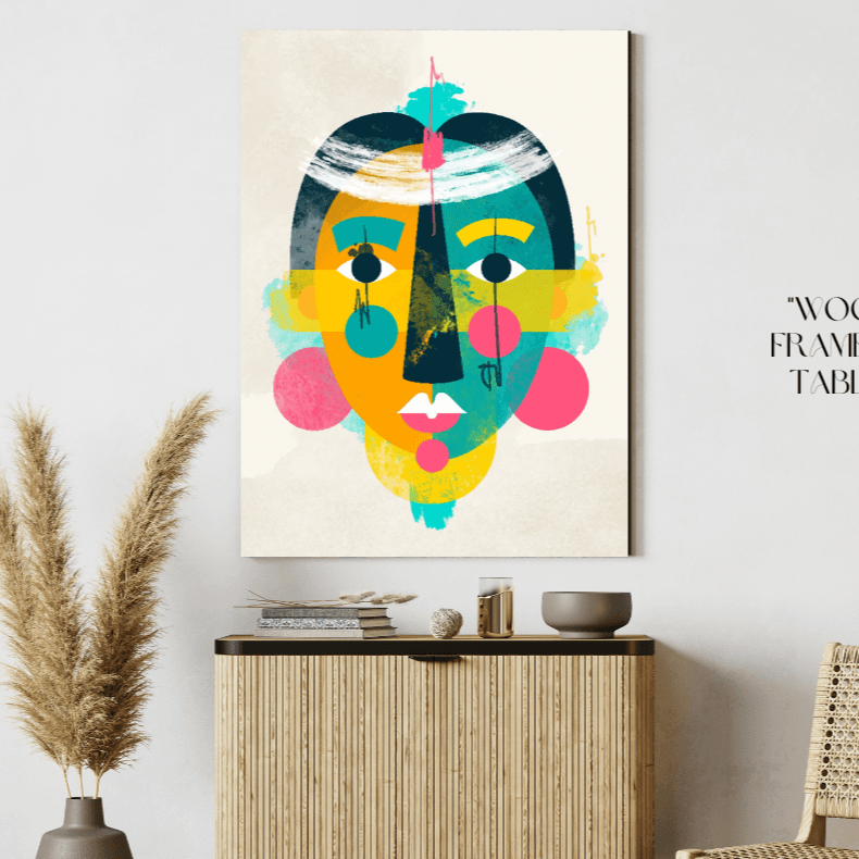 تابلوه خشبي معلق 40*60 سم