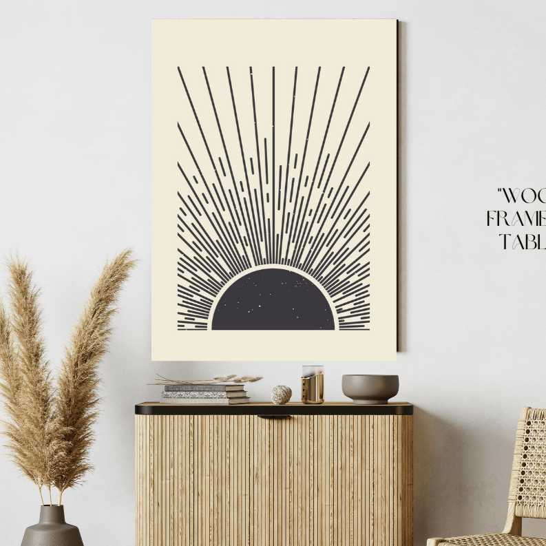 تابلوه حائط خشب 40*60 سم