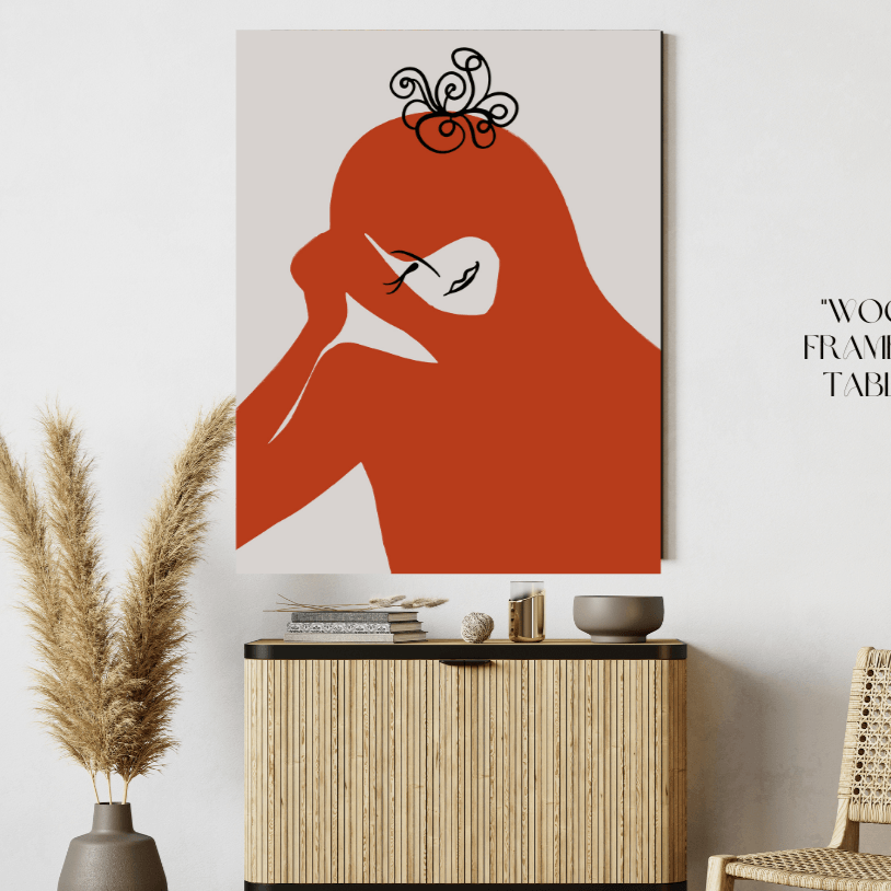 تابلوه خشبي 40*60 سم