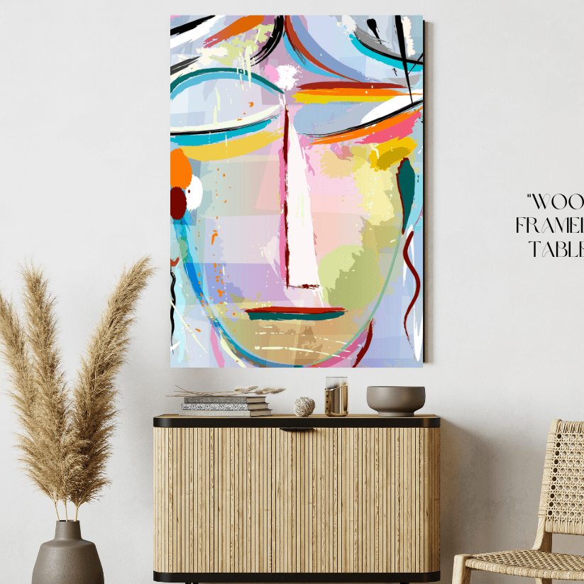 تابلوه خشبي 40*60 سم