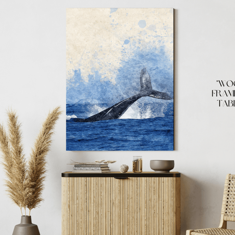 تابلوه خشبي للحائط 40*60 سم