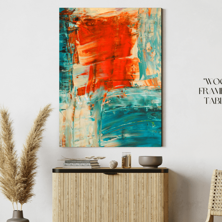 تابلوه خشبي 40*60 سم