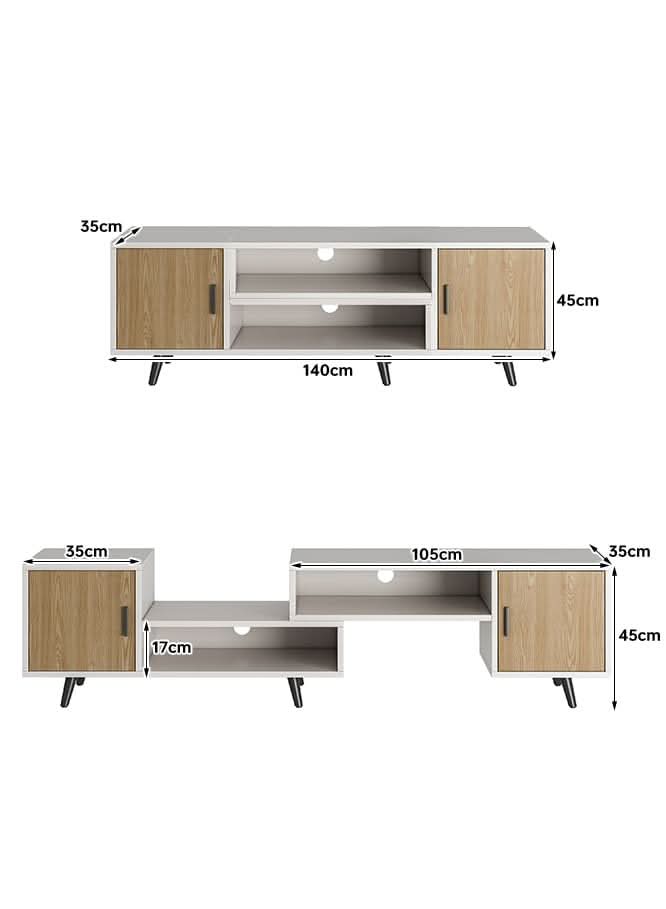 طاولة تلفاز قابلة للتعديل فاخرة