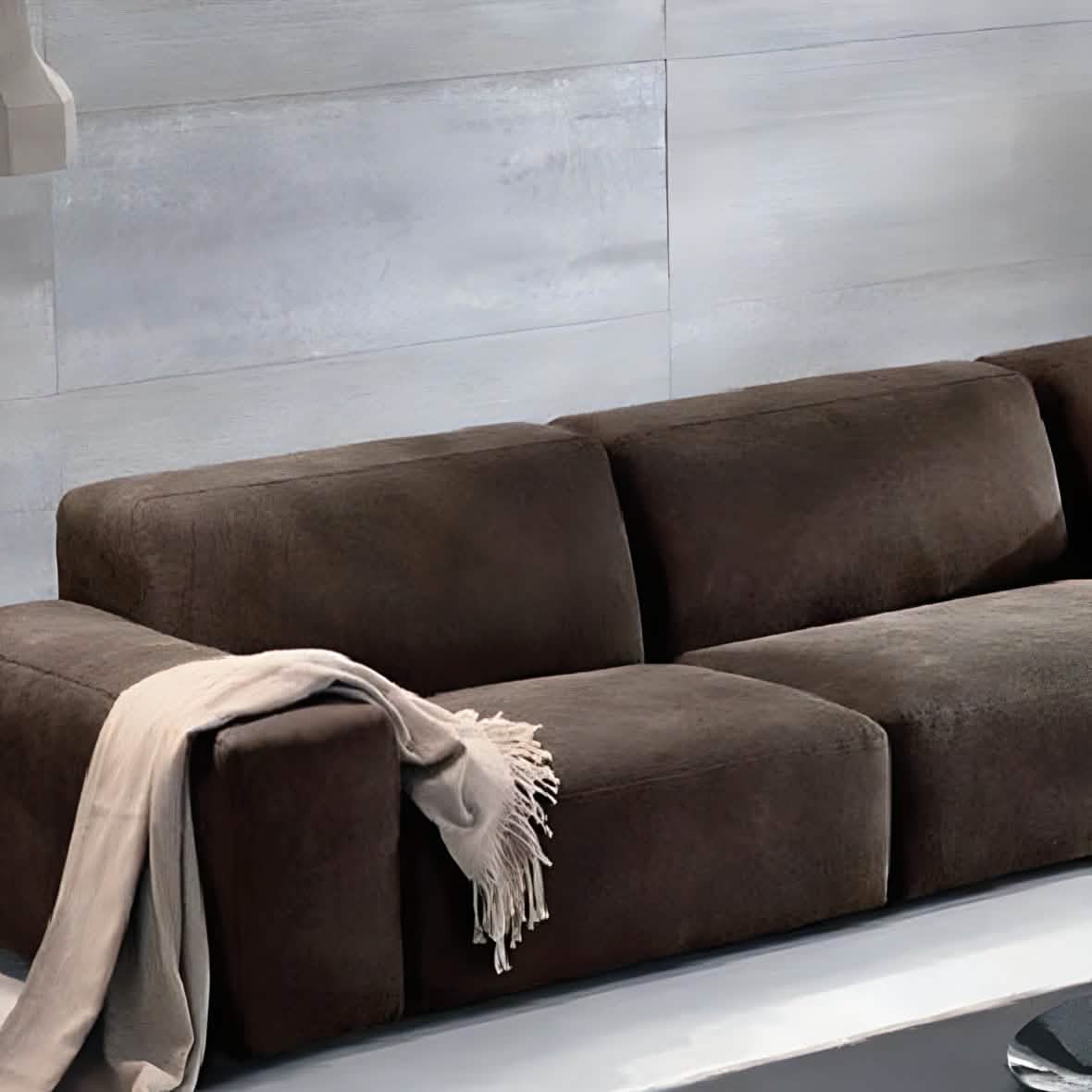 كنبة خشب زان