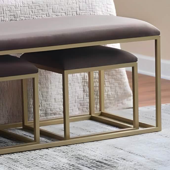 بانكيت معدن ذهبي