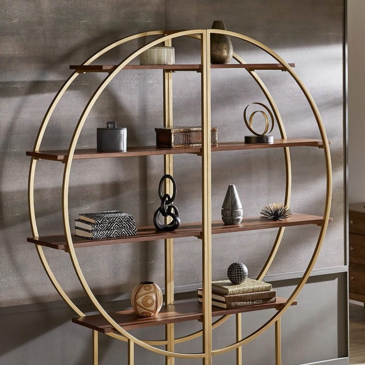 وحدة أرفف معدن