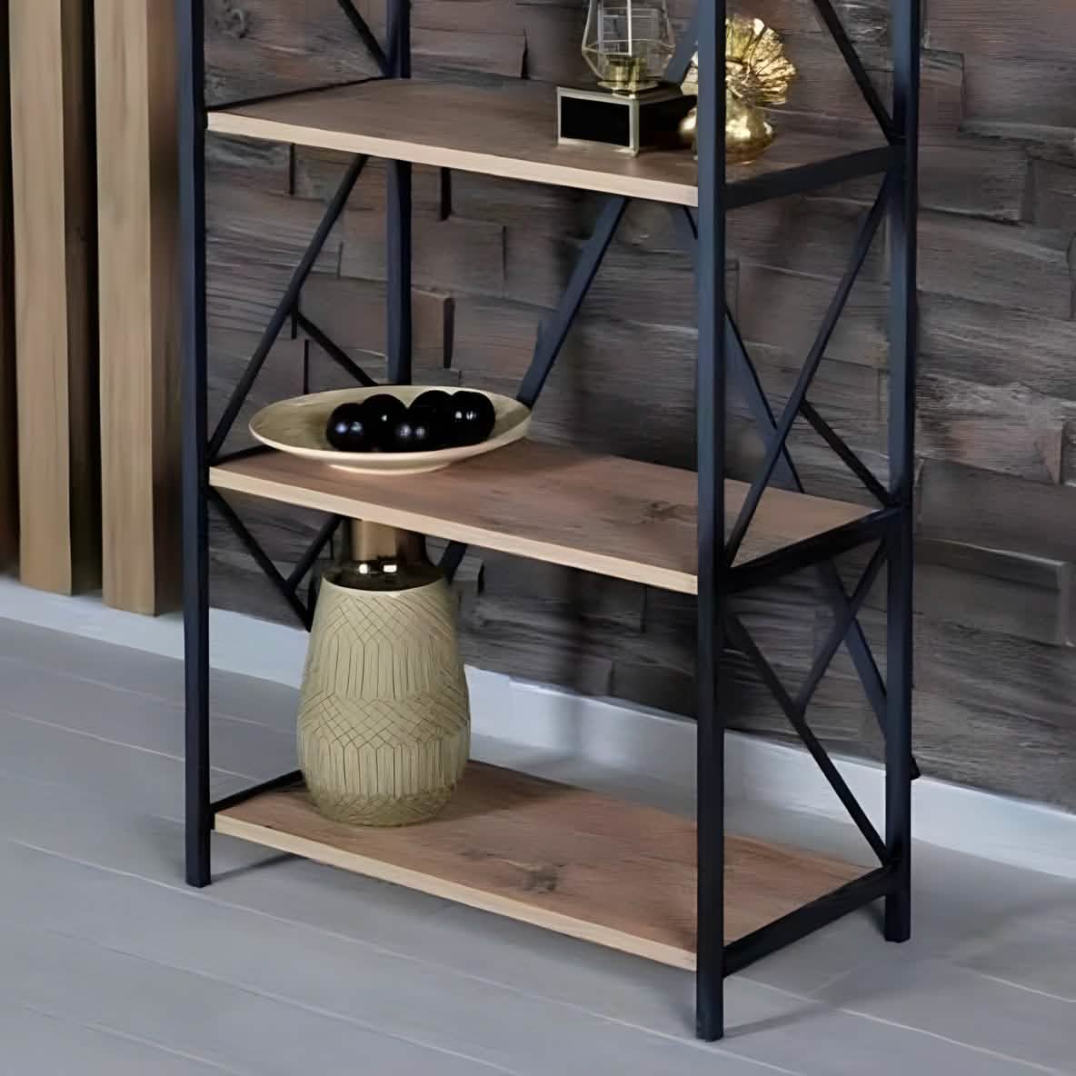 وحدة أرفف معدن