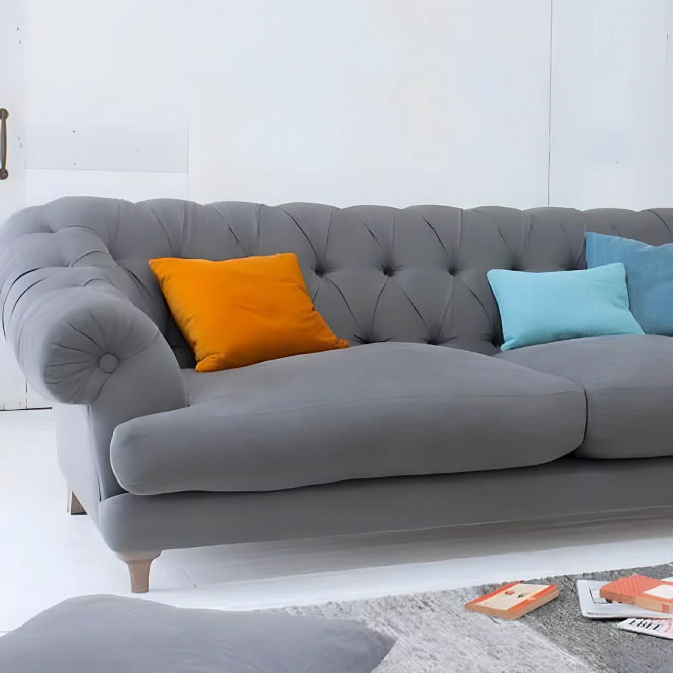 كنبة خشب زان