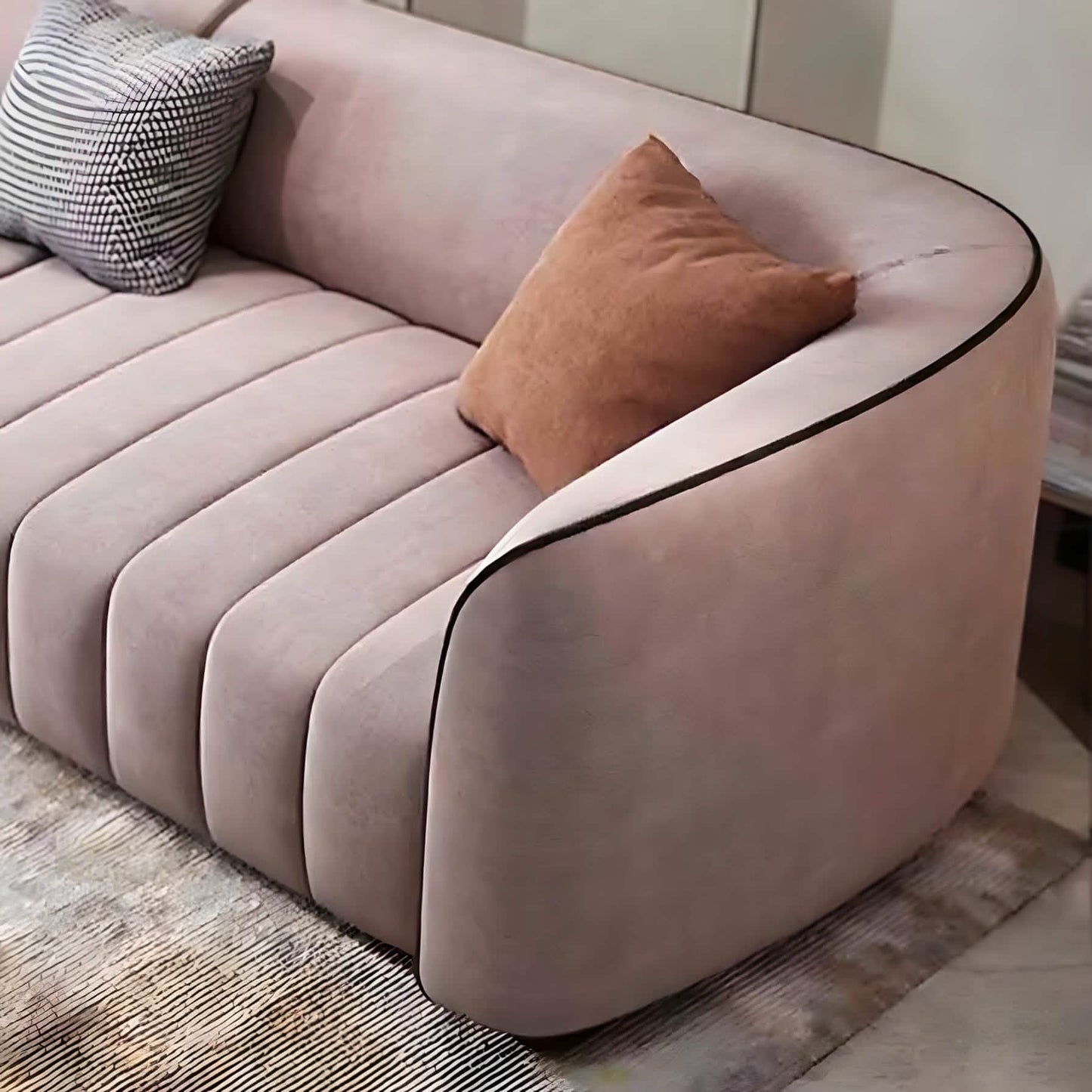 كنبة خشب زان