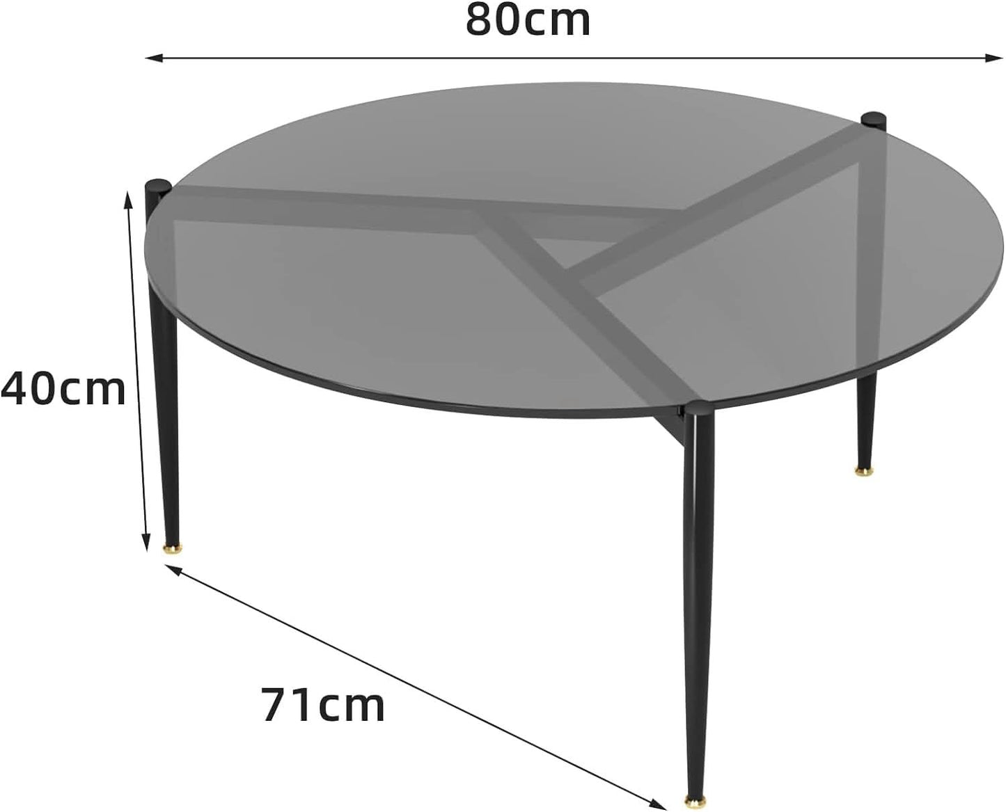 طاولة قهوة مستديرة