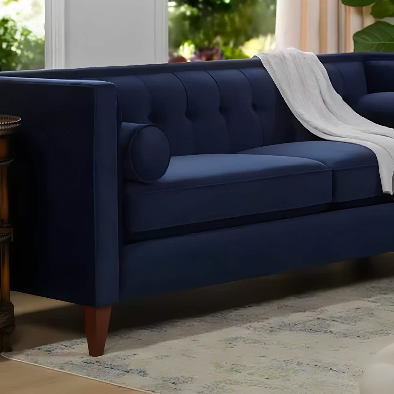 كنبة خشب زان