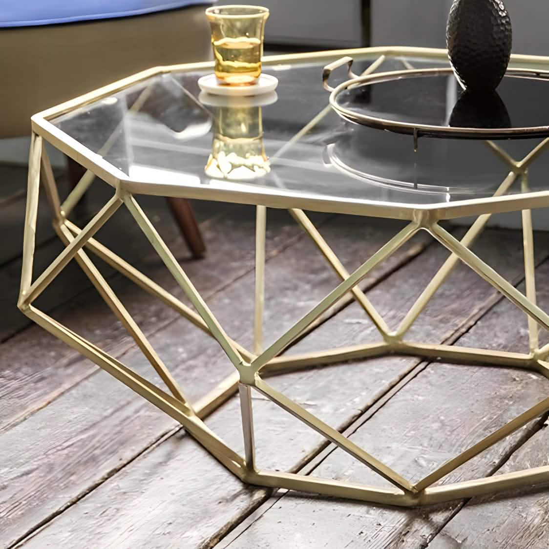 طاولة قهوة معدن