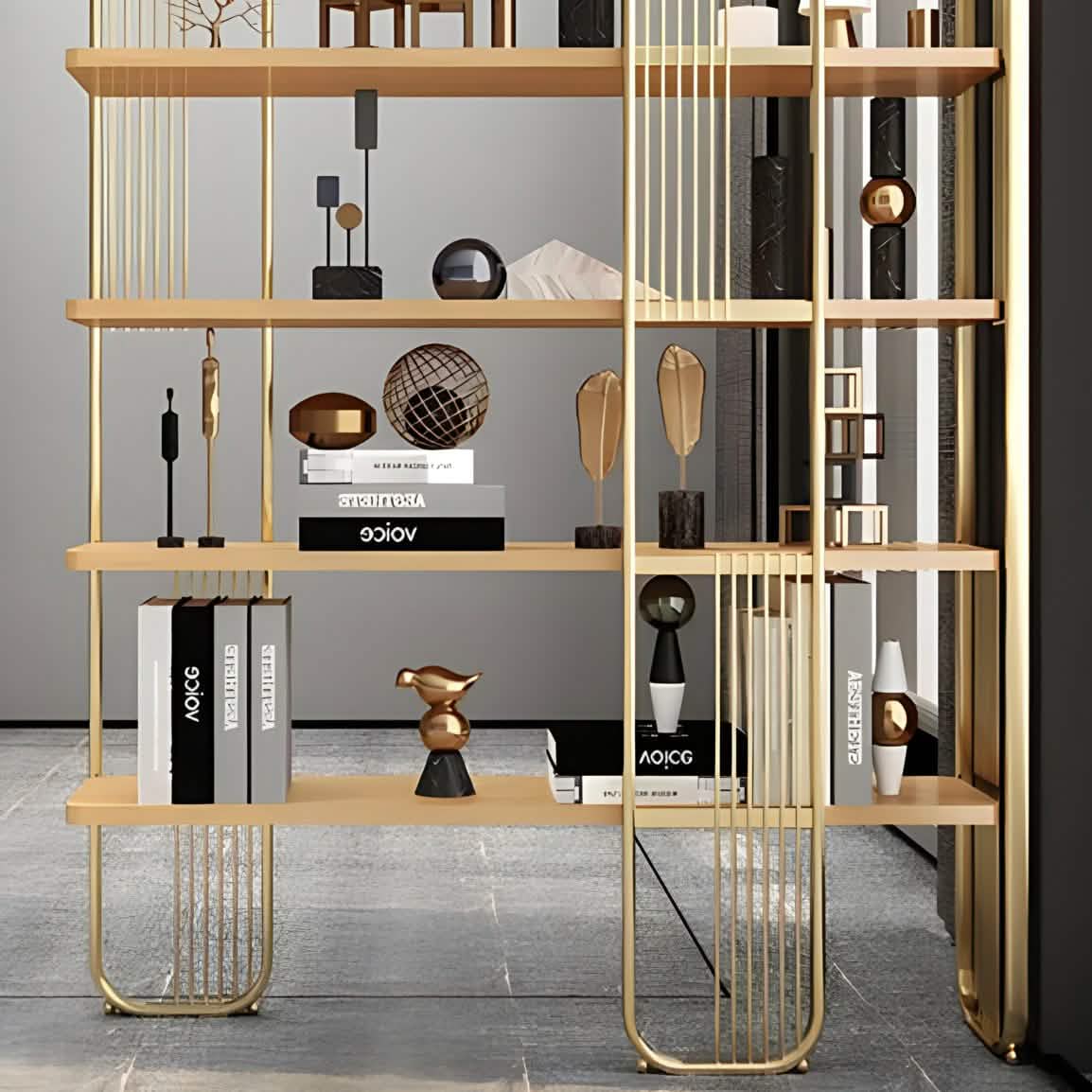 وحدة أرفف معدن