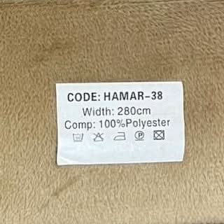 سرير خشبي بتنجيد مضلع فاخر