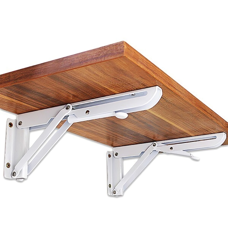 رف خشبي بتصميم بسيط