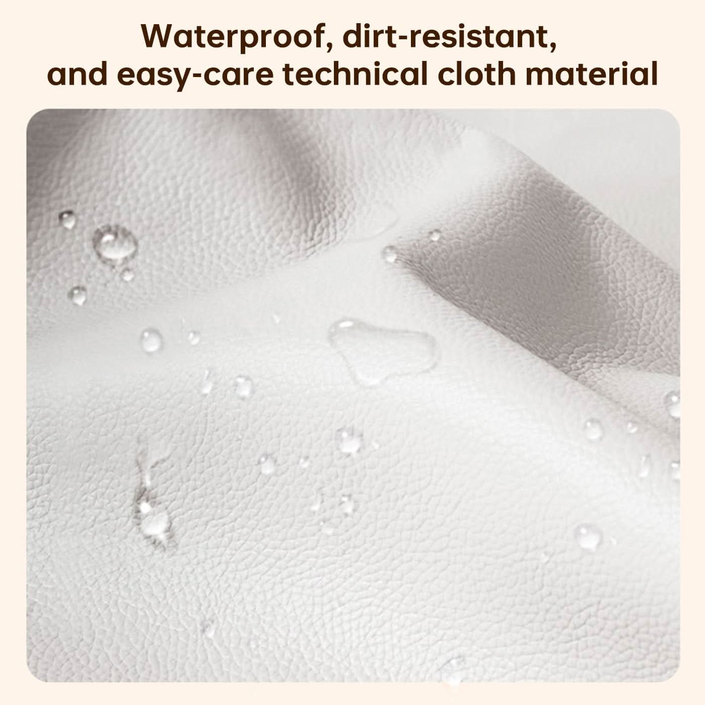 كرسي استرخاء مبطن من القماش