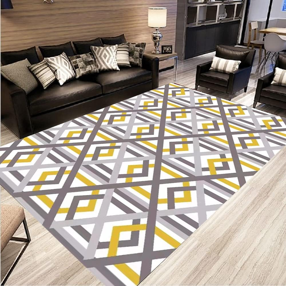 سجادة أرضية متعددة الألوان