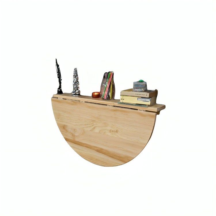 مكتب نص دايرة بتصميم بسيط