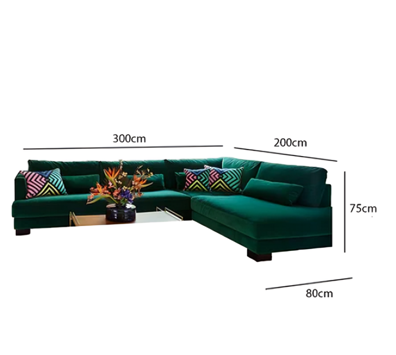 كنب زاوية بتصميم حديث