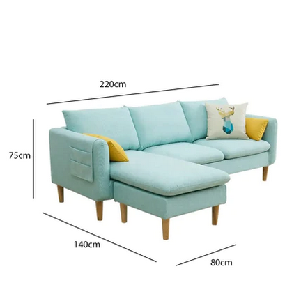 كنبة بتصميم بسيط