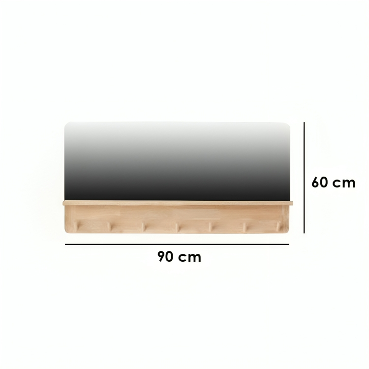مرايا مزودة بعلاقات بتصميم بسيط