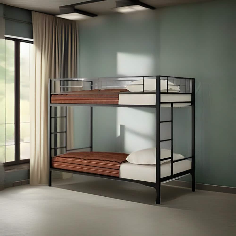 سرير دورين معدن أسود