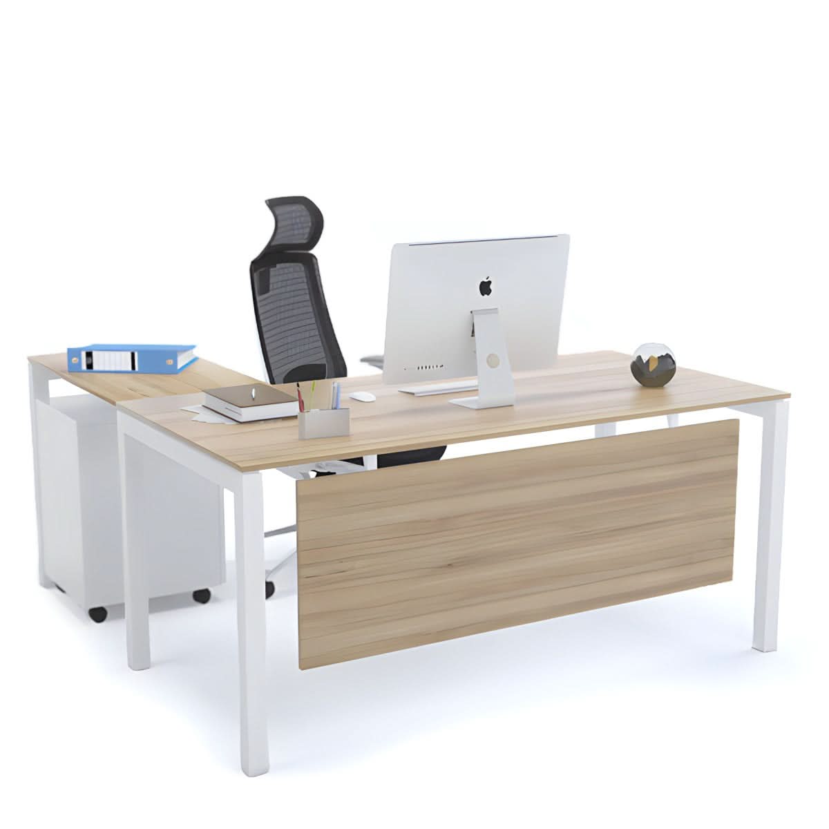 مكتب ام دي اف 160*80*76 سم