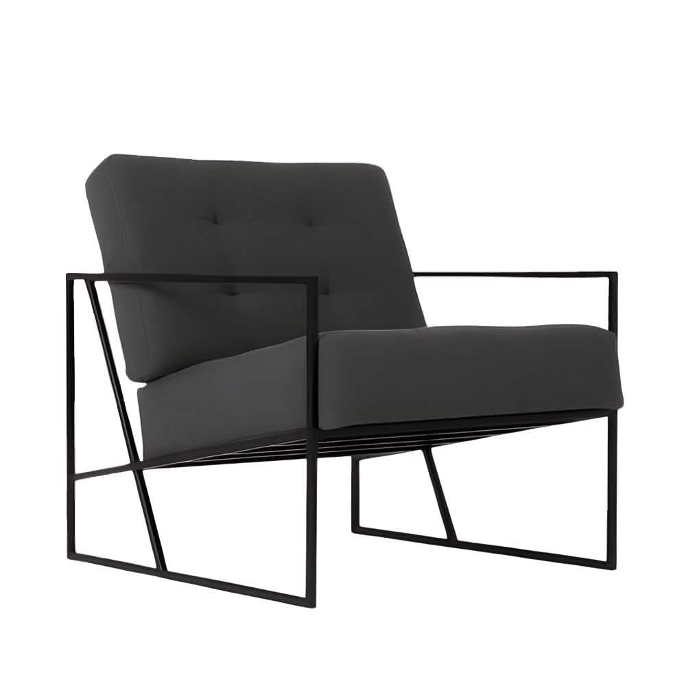 كرسي معدن و قماش