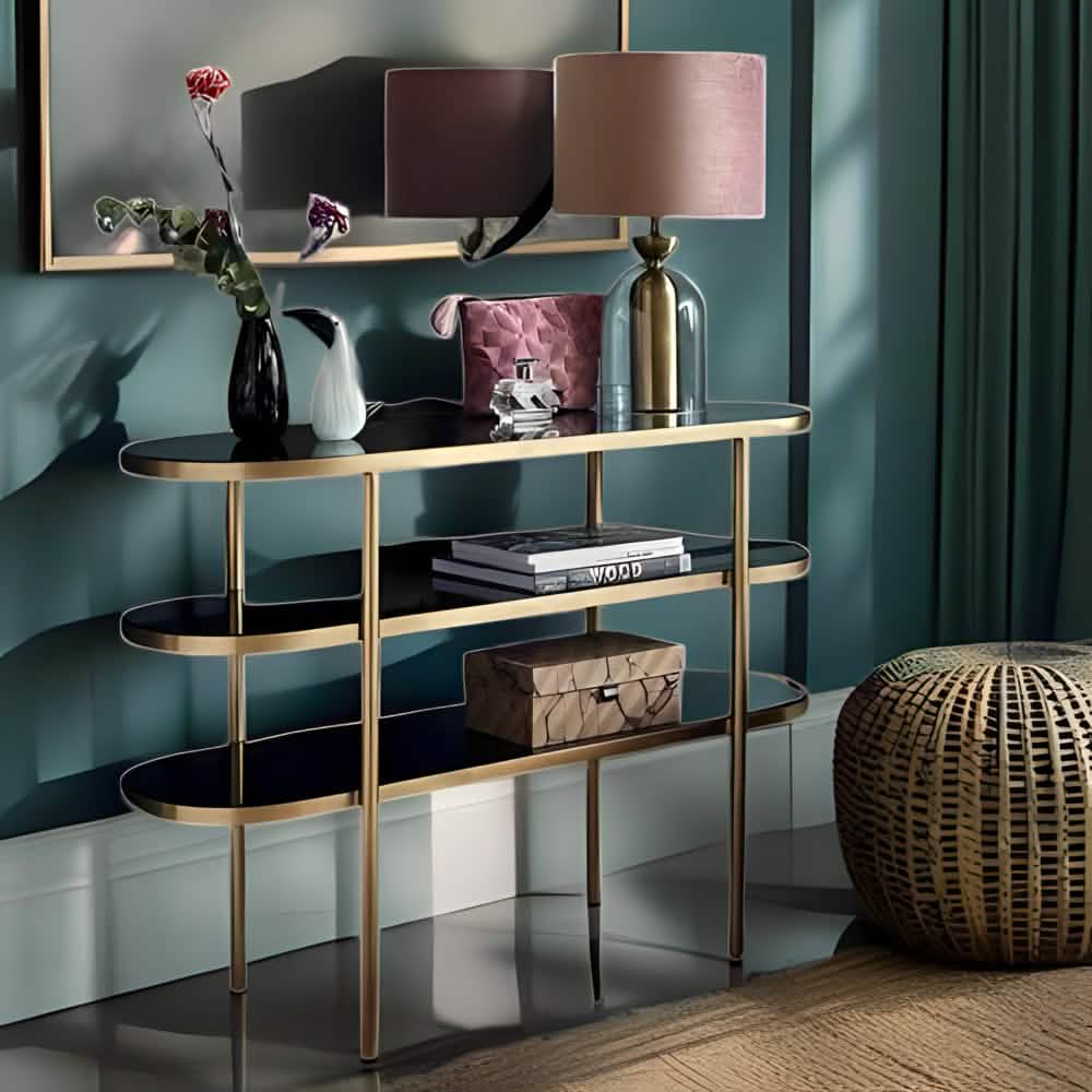 كونسول بسطح زجاج