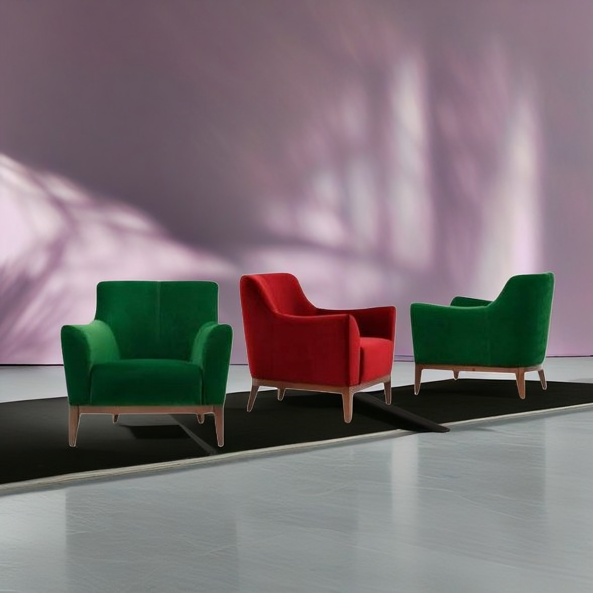 كرسي خشبي بتصميم راقي