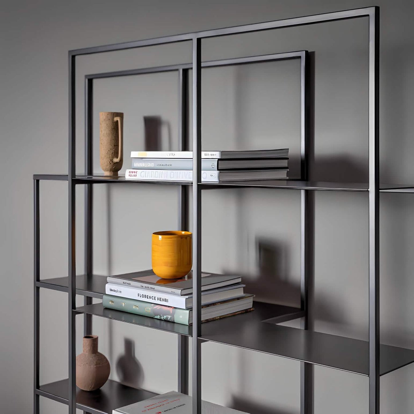 وحدة أرفف معدن