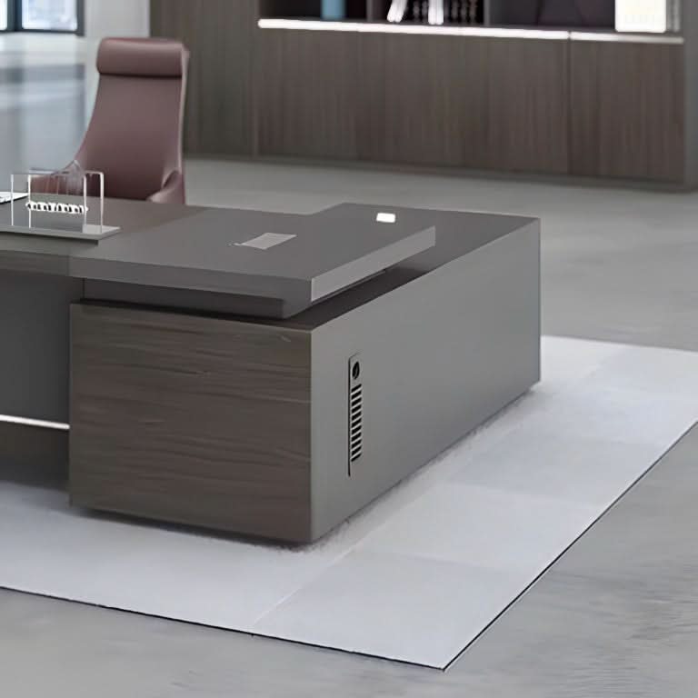 مكتب ام دي اف 220*90*76 سم