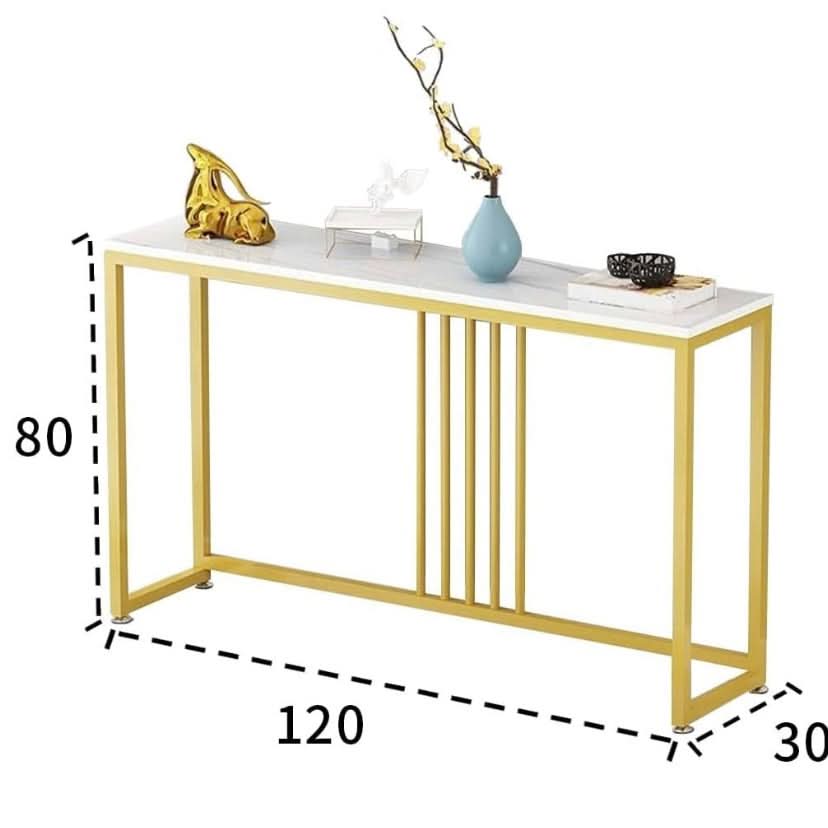 كونسول أبيض أنيق