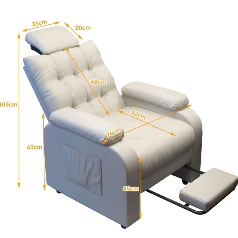 كرسي أسترخاء بيج