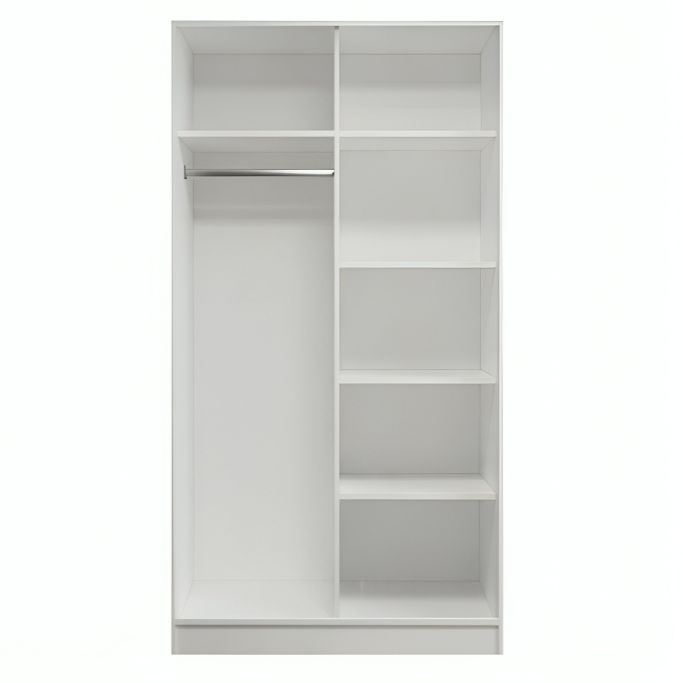 دولاب باب جرار و أرفف داخلية