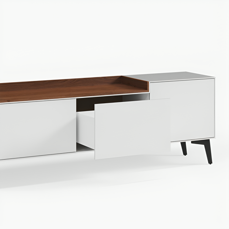 طاولة تلفاز بتصميم بسيط